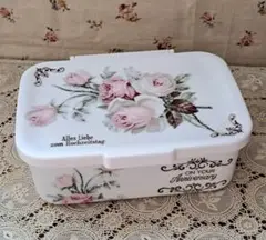 ＊デコパージュ薔薇雑貨**お掃除シートケース♪アンティークローズ柄♪