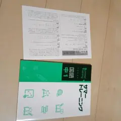 サマートレーニング中1国語