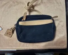 キタムラ スエード ショルダーバッグ