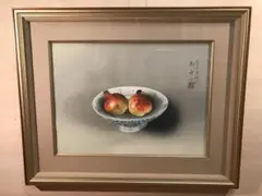 美品 畦地梅太郎「涸沢の小屋」木版画 1967年作 直筆サイン入り