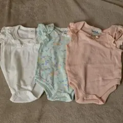 【新品未使用】nicole miller ロンパース3点セット