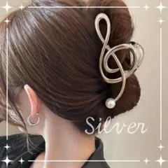 ＊音符 バンスクリップ ヘアアクセサリー ヘアクリップ