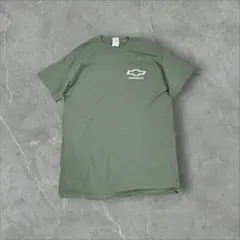 GILDAN シボレー SILVERADO プリント Tシャツ カーキ M
