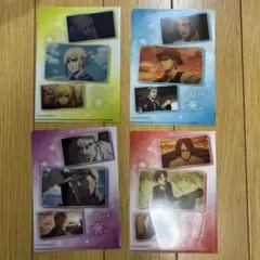 進撃の巨人　A5 クリアファイル　ジャン　ライナー　エレン　アニ