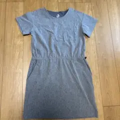 workman FieldCore グレー 半袖 ひざ丈ワンピース S