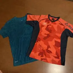 アンブロ、NIKE Tシャツ 2枚セット