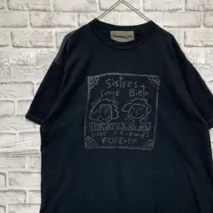 USA製90sヴィンテージTシャツ！シングルステッチ　ブラック半袖古着XL26