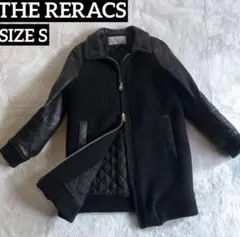 THE RERACS 本革 ロングスタジャン ロングコート レザージャケット