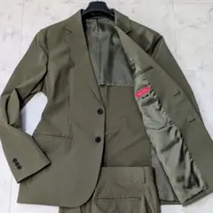 メゾンスペシャル 洗えるTECH SUIT 50 オリーブ