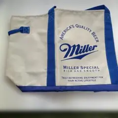 ★値下★Miller エコバッグ ホワイト/ブルー