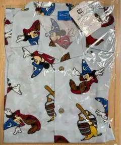 ディズニー　ミッキー　ファンタジア　アロハシャツ