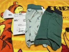 UNIQLO ユニクロ　ボクサーブリーフ 120サイズ　恐竜柄　2枚セット