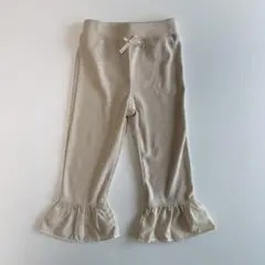 新品未使用　birthday 裾フリルパンツ 80