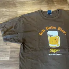 REDBROS コットンTシャツ Ich liebe Bier ビール ユーモア