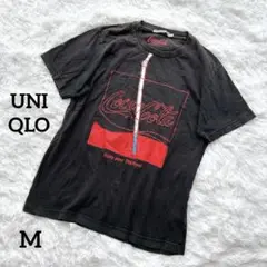 ユニクロ UNIQLO UT Tシャツ コラボ コカコーラ フェード 黒 M