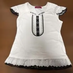Dolly girl anna sui Tシャツ　ウィッシュコア　y2k 白