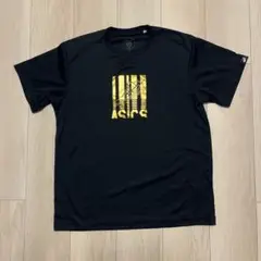ASICS ブラック Tシャツ M