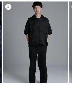 DELUXE SCRAWL BLACK シャツ