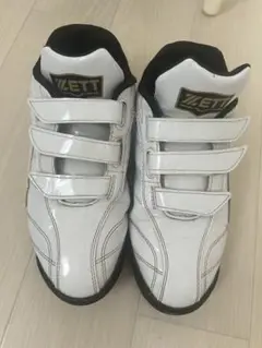 ZETT トレーニングシューズ 25cm ホワイト