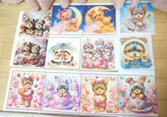 ヨークシャテリア　パネル生地　②