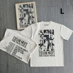 テイラースウィフト TaylorSwift ErasTour Tシャツ ベージュ