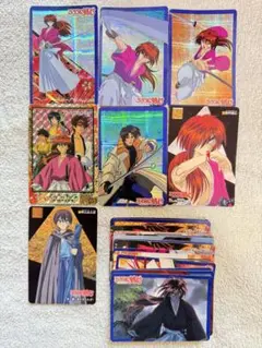 ♪るろうに剣心　トレーディングカードセット　レトロ♪