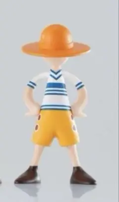ルフィ フィギュア オレンジ帽子