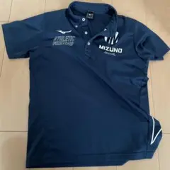 MIZUNO ネイビーポロシャツ Lサイズ