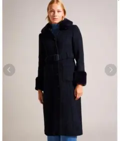 ファーコート　Diiva FAUX FUR COAT – DIIVA