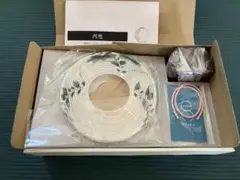 【新品未使用】インテリア提灯 円想 芙蓉に桔梗 LED 仏壇用ライト enso