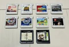 【おまけ付】3DSソフト8本まとめ売り
