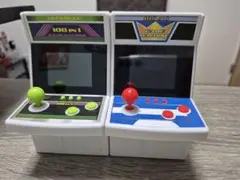 ネオジオ風ゲーム機2点セット、ミニアーケード