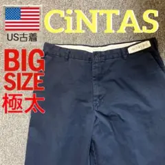【数量限定品】 CiNTAS シンタスワークパンツ カーゴ　ニカラグア製ネイビー