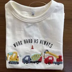 【新品タグつき】働く車　ベビー　Tシャツ　半袖Tシャツ　90