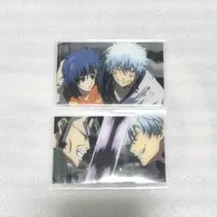 銀魂 劇場版 紅桜篇 アクリルカード 銀時 鉄子 岡田似蔵