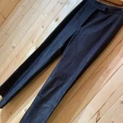 AE2626 YUKITORII ストレッチパンツ チャコールグレー レディース