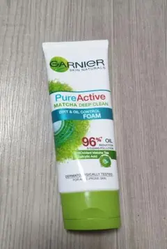 Garnier Pure Active Matcha Deep Clean洗顔♡