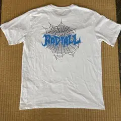 radiall バクプリ入り スパイダー ロゴ Tシャツ 白L レア ラディアル