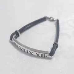 TIFFANY ティファニー アトラスバー ニューメリック ラバー ブレスレット