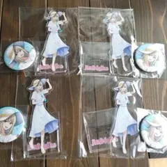 Ave Mujica アクスタ缶バッジ 三角初華ドロリス ゲーマーズ夏の本まつり