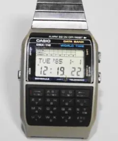 CASIO カシオDATABANK メモ100 DBX-110 メンズ80年代 カシオ データバンク テレメモ100・DBX－110: デジタル