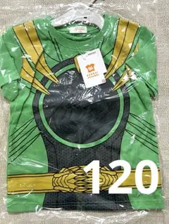 【新品】ゴジュウジャー なりきりTシャツ 緑