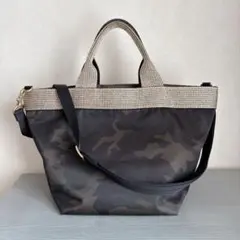 美品♡VIOLAd’ORO ヴィオラドーロ GINO 2wayトート ミリタリー
