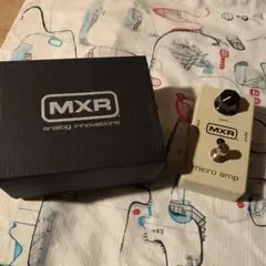 マイプー【ほぼ未使用】MXR Microamp M133+パッチケーブル ハリとツヤが出るプリアンプ】MXR Micro Amp マイクロアンプ