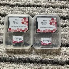Team Group microSDXCカード 128GB UHS-1 2枚