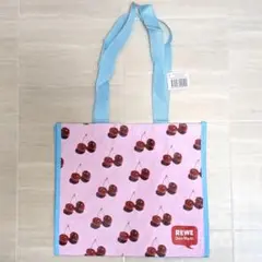 【新品 未使用】REWE エコバッグ(チェリー柄·小)