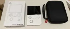 【美品】anbernic RG 40XXV 64GB ホワイト 純正ケース付き