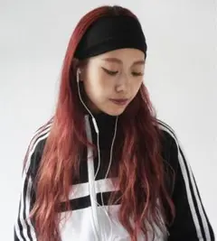 ブラック ヘアバンド