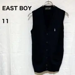 EAST BOY イーストボーイ ネイビー スクールベスト 11 女神 刺しゅう