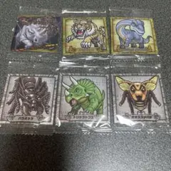 最強王図鑑　デフォルメシールvol.1 6種6枚セット
